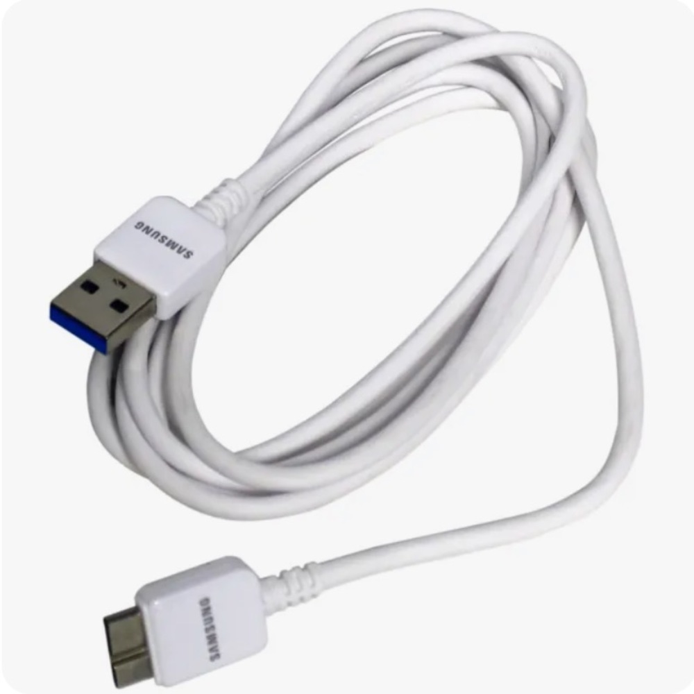 2x SAMSUNG CHARGING 3.0 to 21-pin DATA / USB Cable